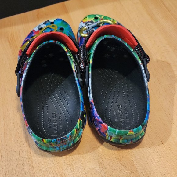 Flaps Crocs Classic All Terrain Desert Trip 208069 Tropical Succulent - Picture 3 of 4